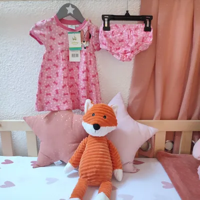 Ensemble Robe + culotte - Minnie Mouse - 3 mois - Neuf - Disney baby